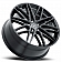 Ultra Wheel 460 Atonement - 17 x 8 Black With Natural Face - 460-7844U+40