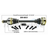 TrakMotive CV Axle Shaft - BM-8051