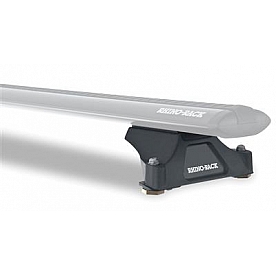Rhino-Rack USA Roof Rack - 50 Inch Black 2 Bars Direct-Fit Aluminum - JA6153