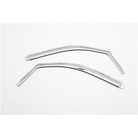 Putco Rainguard - Chrome Plated ABS Plastic Set Of 2 - 480111