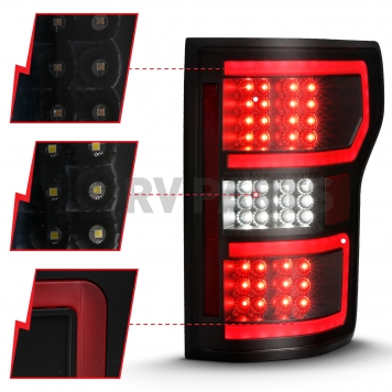 ANZO USA Tail Light Assembly - LED Set Of 2 - 311314-2