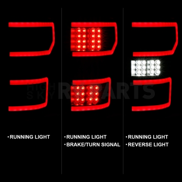 ANZO USA Tail Light Assembly - LED Set Of 2 - 311314-7