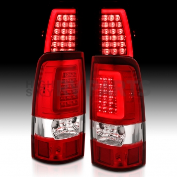 ANZO USA Tail Light Assembly - LED Set Of 2 - 311335-6