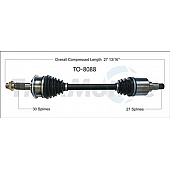 TrakMotive CV Axle Shaft - TO-8088