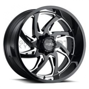 Ultra Wheel 230 Villain - 20 x 9 Black With Natural Accents - 230-2998BM+01