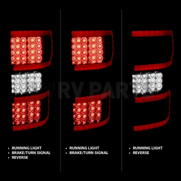 ANZO USA Tail Light Assembly - LED Set Of 2 - 311315-1