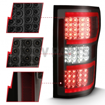 ANZO USA Tail Light Assembly - LED Set Of 2 - 311315-2