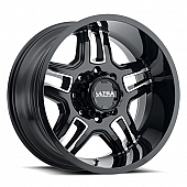 Ultra Wheel Armageddon 153 - 18 x 9 Black With Diamond Cut Accents - 153-8905BK+12