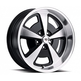 REV Wheel Classic 109 - 18 x 9 Black With Natural Face - 109MB-8906100