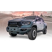 Fab Fours Bumper Vengeance 1-Piece Design Steel Black - DX21X55511