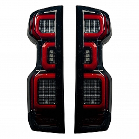 Recon Accessories Tail Light Assembly LED Set Of 2 - 264397BK