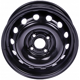 Dorman OE Solutions Wheel - 14 x 5.5 Black Steel - 939-162