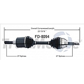 TrakMotive CV Axle Shaft - FD-8094