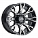 Ultra Wheel 123 Scorpion - 18 x 9 Black - 123-8981U+01