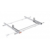 Masterack Ladder Rack 14-3/8 Inch 75 Pound Van Rack - 02P680KP