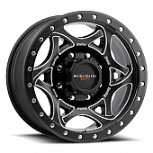 Ultra Wheel Legend 501 - 20 x 9 Black With Natural Accents - 501-2998BM+01