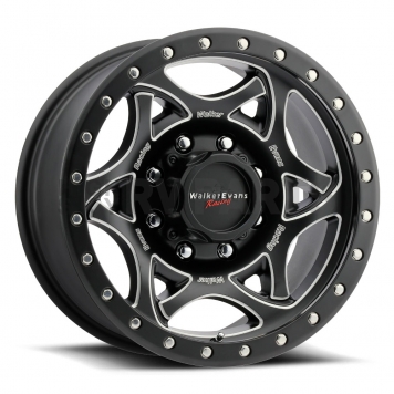 Ultra Wheel Legend 501 - 20 x 9 Black With Natural Accents - 501-2998BM+01