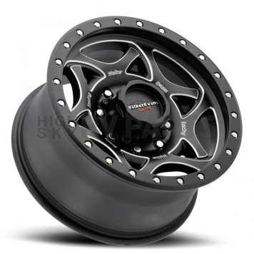 Ultra Wheel Legend 501 - 20 x 9 Black With Natural Accents - 501-2998BM+01-1