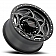 Ultra Wheel Legend 501 - 20 x 9 Black With Natural Accents - 501-2998BM+01
