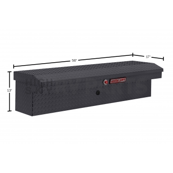 Weather Guard (Werner) Tool Box Side Mount Aluminum 3.8 Cubic Feet - 178603-2
