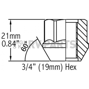 Coyote Wheel Accessories Wheel Installation Kit - 88K867-2