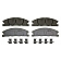 Wagner Brakes Brake Pad - OEX1611