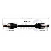 TrakMotive CV Axle Shaft - HO-8482
