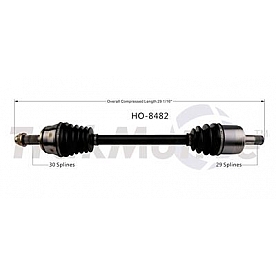 TrakMotive CV Axle Shaft - HO-8482