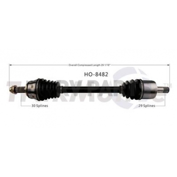 TrakMotive CV Axle Shaft - HO-8482