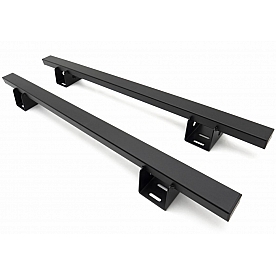 ZROADZ Bed Cargo Rack Crossbar 800 Pound Off Road/ 400 Pound On Road 50 Inch Black - Z835011