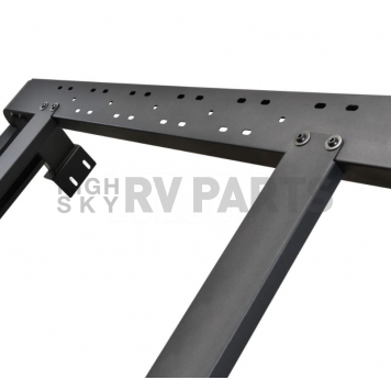 Westin Automotive Bed Cargo Rack Low Profile Design Overland Black Steel - 5110005-6