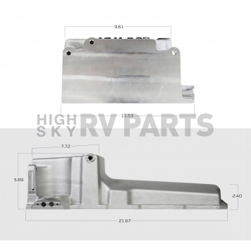 Holley Performance Oil Pan - 302-1-2