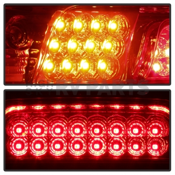 Xtune Center High Mount Stop Light LED Red/ Clear - 9037511-6