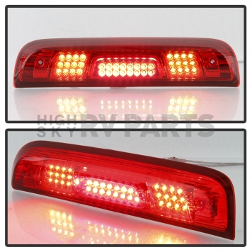 Xtune Center High Mount Stop Light LED Red/ Clear - 9037511-7
