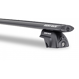 Rhino-Rack USA Roof Rack - 50 Inch Black 2 Bars Direct-Fit - JA1736