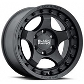 Black Rhino Wheel Bantam - 16 x 8 Black - 1680BTM-06140M12