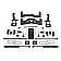 Fabtech Motorsports 6 Inch Lift Kit Suspension Stealth Series - K2114M
