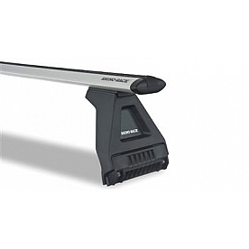Rhino-Rack USA Roof Rack - 50 Inch Silver 2 Bars Direct-Fit - JA2310