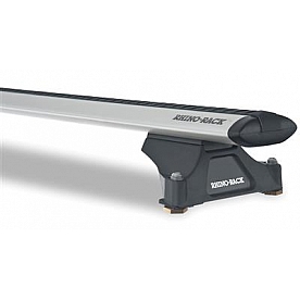 Rhino-Rack USA Roof Rack - 50 Inch Silver 1 Bar Direct-Fit - JA6206