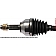 Cardone (A1) Industries CV Axle Shaft - 66-6287
