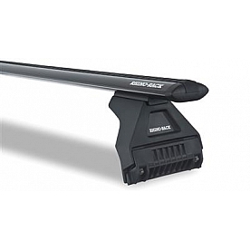 Rhino-Rack USA Roof Rack - 59 Inch Black 2 Bars Direct-Fit - JB0099