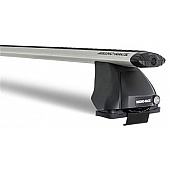 Rhino-Rack USA Roof Rack - 46 Inch Silver 2 Bars Roof Mount - JB0249