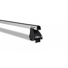 Rhino-Rack USA Roof Rack - 59 Inch Silver 2 Bars Bare Roof Mount - JB0307