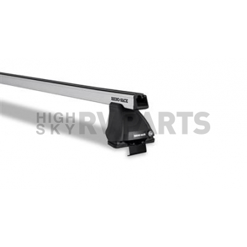 Rhino-Rack USA Roof Rack - 59 Inch Silver 2 Bars Bare Roof Mount - JB0307