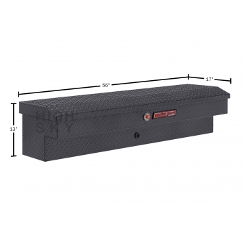 Weather Guard (Werner) Tool Box Side Mount Aluminum 4.1 Cubic Feet - 174603-2