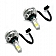 Recon Accessories Headlight Bulb Set Of 2 - 64H11LEDHP
