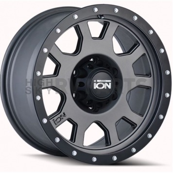 ION Wheels Series 135 - 20 x 9 Gun Metal With Black Bead Lock Ring  - 135-2973MG12