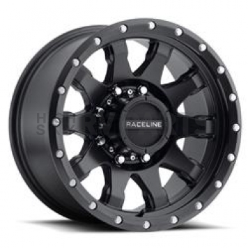 RaceLine Wheel 934B Clutch 16 x 8 Black - 934B-68012-06