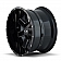 ION Wheels Series 141 - 20 x 10 Black With Natural Accents  - 141-2137M