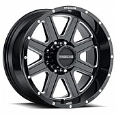 RaceLine Wheel 940M Hostage 16 x 8 Black With Natural Accents - 940M-68012-00
